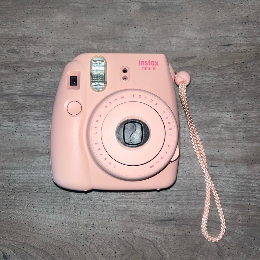 Pink Polaroid Camera